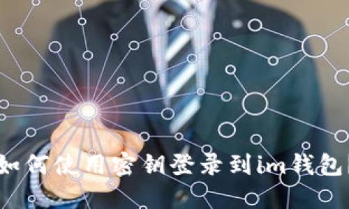 如何使用密钥登录到im钱包?