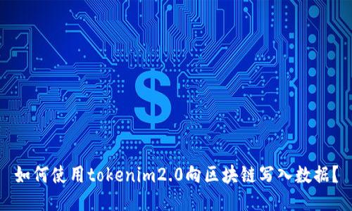 如何使用tokenim2.0向区块链写入数据?