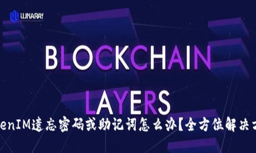 TokenIM遗忘密码或助记词怎么办?全方位解决方案