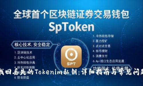 如何找回丢失的Tokenim私钥:详细指南与常见问题解析