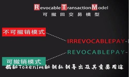 揭秘Tokenim秘钥私钥导出及其重要用途