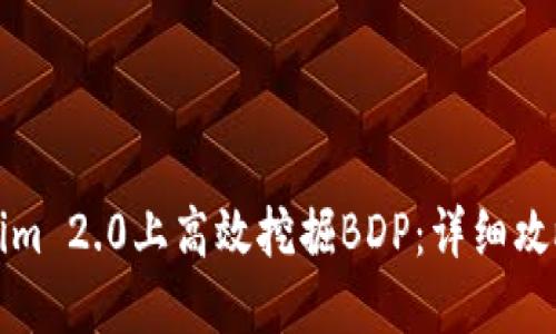 如何在Tokenim 2.0上高效挖掘BDP：详细攻略与实用技巧